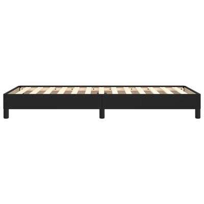 vidaXL Cadre de lit sans matelas noir 90x200 cm similicuir