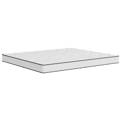 vidaXL Matelas en mousse moyennement doux 160x200 cm