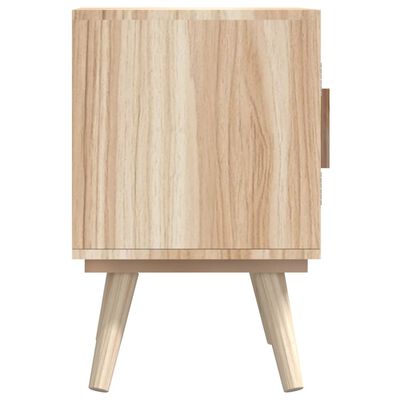 vidaXL Meuble TV avec portes 105x30x45 cm bois d'ingénierie