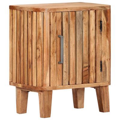 vidaXL Table de chevet 40 x 30 x 50 cm Bois d'acacia massif