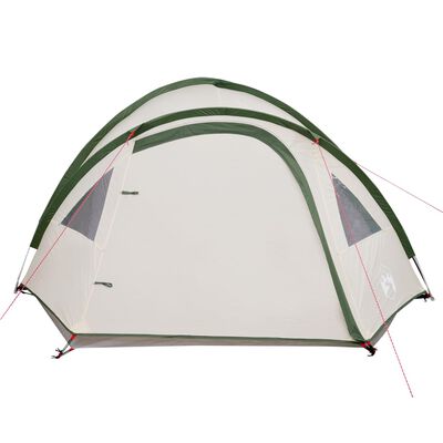 vidaXL Tente de camping à dôme 4 personnes vert imperméable