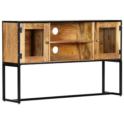 vidaXL Meuble TV 120x30x75 cm Bois de récupération massif