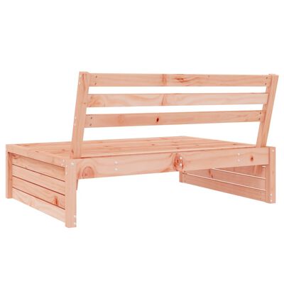 vidaXL Canapé central de jardin 120x80 cm bois massif douglas