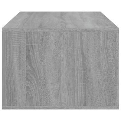 vidaXL Table basse Sonoma gris 100x50,5x35 cm Bois d'ingénierie