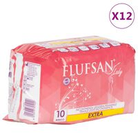 Flufsan Serviettes d'incontinence pour femmes 120 pcs