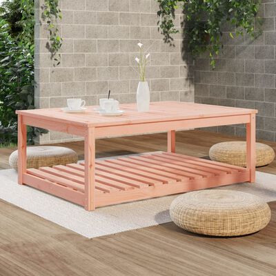 vidaXL Table de jardin 121x82,5x45 cm bois massif de douglas