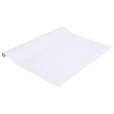 vidaXL Film pour fenêtre dépoli blanc 60x1000 cm PVC