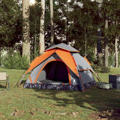 vidaXL Tente de camping à dôme 4 personnes libération rapide