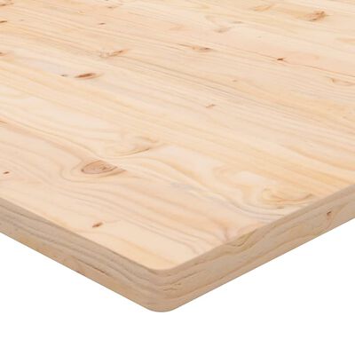 vidaXL Dessus de table 40x40x2,5 cm bois de pin massif