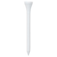 vidaXL Tee de golf 1000 pcs blanc 54 mm bambou