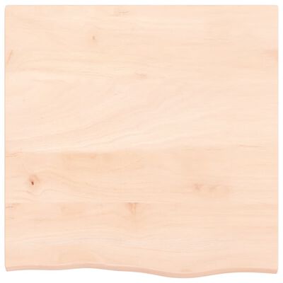 vidaXL Étagère murale 60x60x2 cm bois de chêne massif non traité