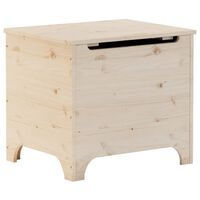 vidaXL Boîte de rangement avec couvercle RANA bois massif de pin