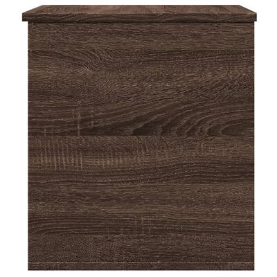 vidaXL Boîte de rangement chêne marron 60x42x46 cm bois d'ingénierie