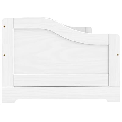 vidaXL Lit de jour avec 3 tiroirs IRUN blanc 90x200 cm bois pin massif