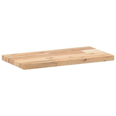 vidaXL Étagères flottantes 2 pcs 40x20x2 cm acacia massif non traité