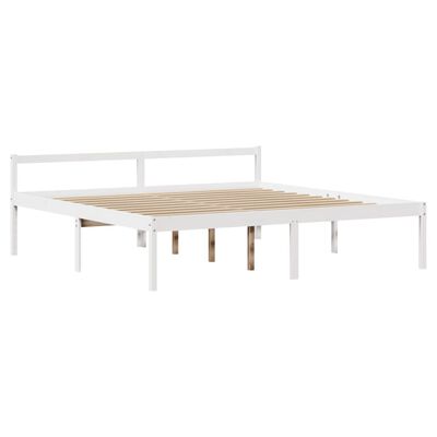 vidaXL Lit pour personne âgée avec tête de lit sans matelas 180x200 cm