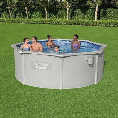 Bestway Piscine encadrée hors sol ronde Hydrium 360x120 cm