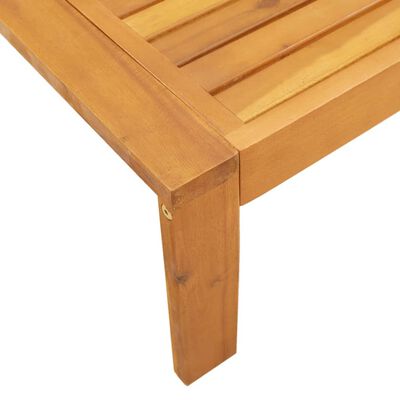 vidaXL Salon de jardin avec coussins 5 pcs Bois d'acacia solide