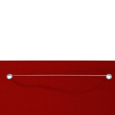 vidaXL Écran de balcon Rouge 160x240 cm Tissu Oxford