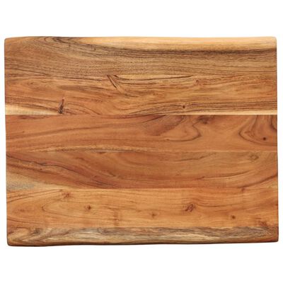 vidaXL Planche à découper 50x38x2,5 cm bois d'acacia massif