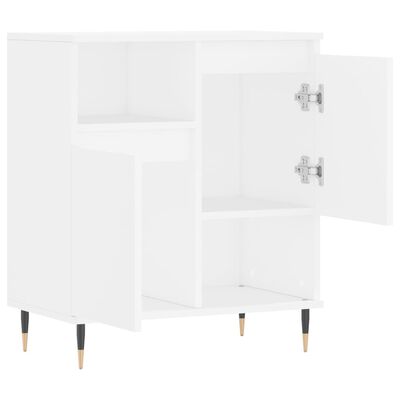 vidaXL Buffet Blanc 60x35x70 cm Bois d'ingénierie