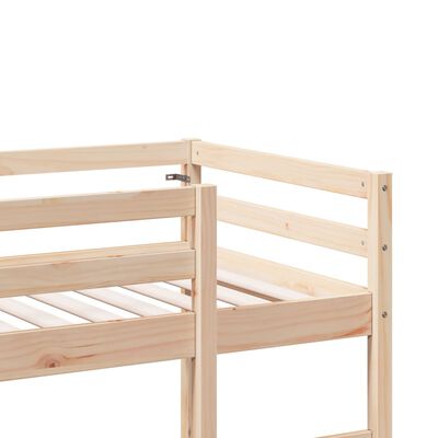 vidaXL Cadre de lit superposé sans matelas 75x190cm bois de pin massif