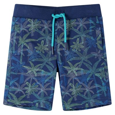 Short pour enfants avec cordon de serrage bleu marine 116