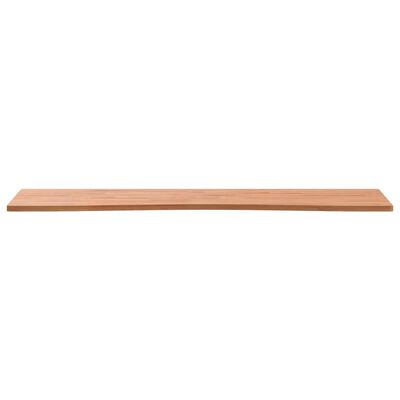 vidaXL Dessus de bureau 100x(55-60)x1,5 cm bois massif de hêtre