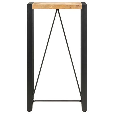 vidaXL Table de bar 60x60x110 cm Bois de manguier massif