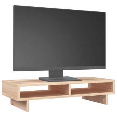 Support de moniteur, support d'écran en bois pour moniteur TV