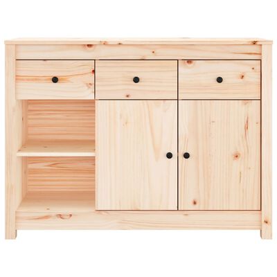 vidaXL Buffet 100x35x74 cm Bois massif de pin