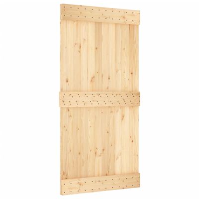 vidaXL Porte NARVIK 100x210 cm bois massif de pin