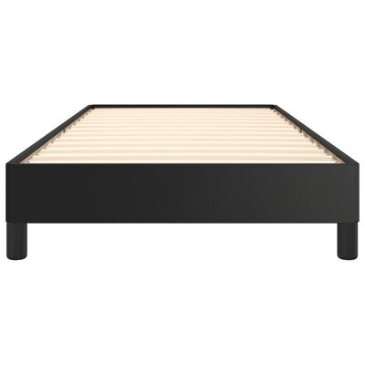 vidaXL Cadre de lit sans matelas noir 90x200 cm similicuir