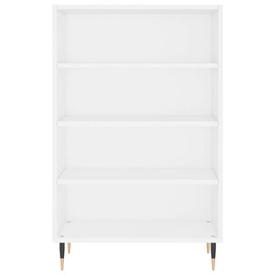 vidaXL Buffet haut blanc 57x35x90 cm bois d'ingénierie