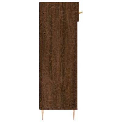 vidaXL Armoire à chaussures chêne marron 60x35x105cm bois d'ingénierie