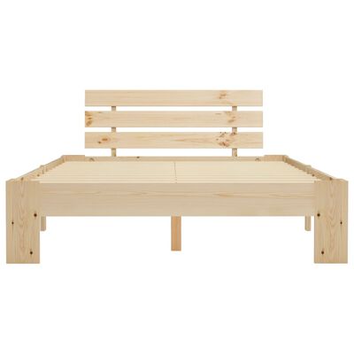 vidaXL Cadre de lit sans matelas 140x200 cm bois massif de pin