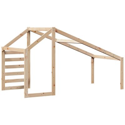 vidaXL Toit de lit pour enfants 188x82x113 cm bois de pin massif