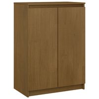 vidaXL Buffet Marron miel 60x36x84 cm Bois de pin massif