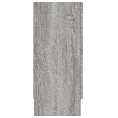 vidaXL Buffet Sonoma gris 120x30,5x70 cm Bois d'ingénierie