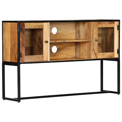 vidaXL Meuble TV 120x30x75 cm Bois de récupération massif