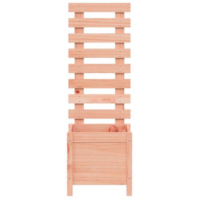 vidaXL Jardinière avec support 39x39,5x114 cm bois massif douglas