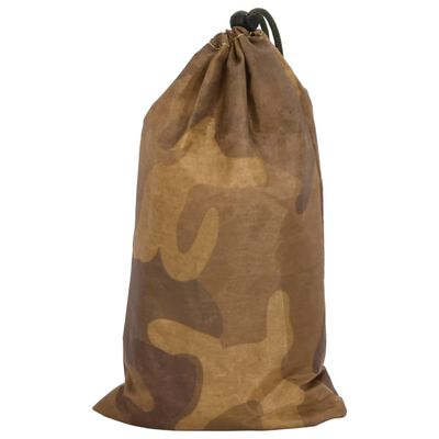 vidaXL Filet de camouflage avec sac de rangement 312x140 cm sable