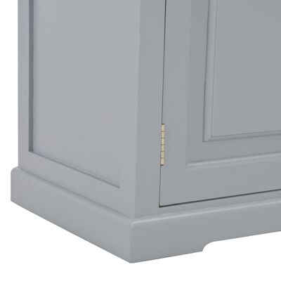 vidaXL Meuble TV Gris 120x30x40 cm Bois