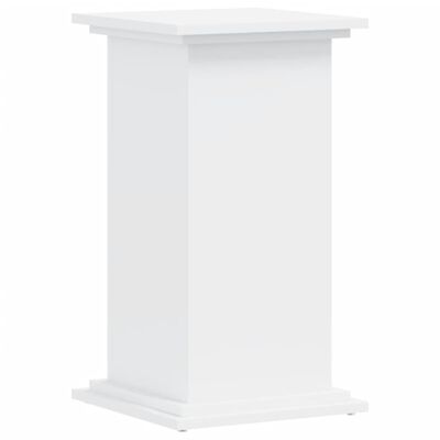 vidaXL Support pour plantes blanc 33x33x60 cm bois d'ingénierie