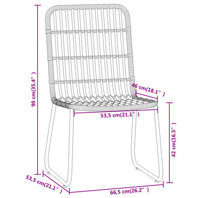 vidaXL Ensemble à manger de jardin 5 pcs Chêne