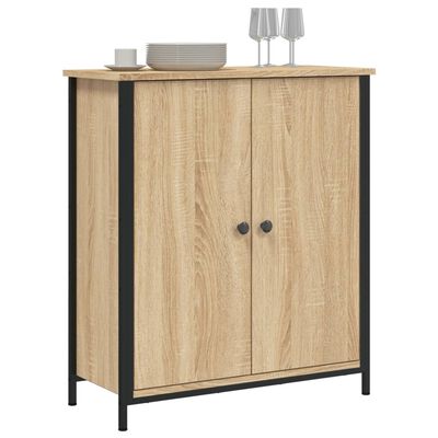 vidaXL Buffet chêne sonoma 70x30x80 cm bois d'ingénierie