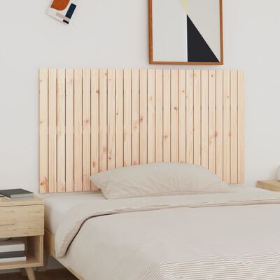 vidaXL Tête de lit murale 166x3x90 cm Bois massif de pin