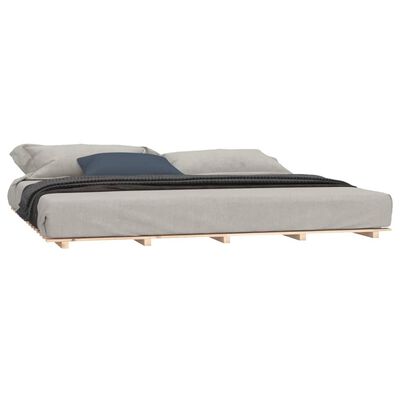 vidaXL Cadre de lit sans matelas 180x200 cm bois massif de pin