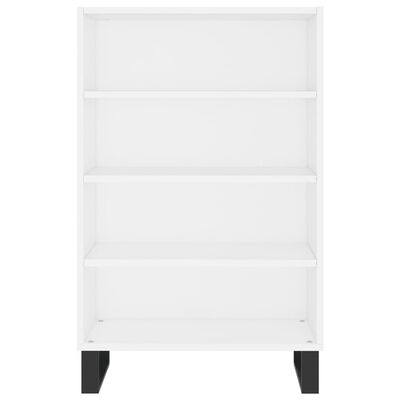 vidaXL Buffet haut blanc 57x35x90 cm bois d'ingénierie