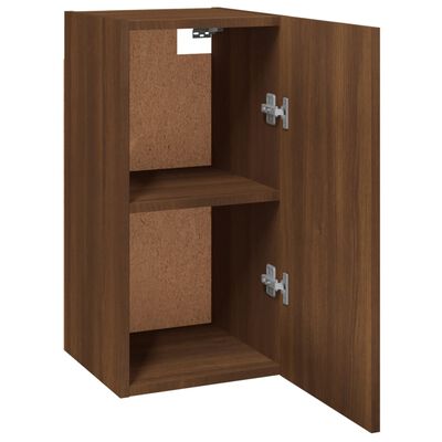 vidaXL Meubles TV 2 pcs Chêne marron 30,5x30x60 cm Bois d'ingénierie